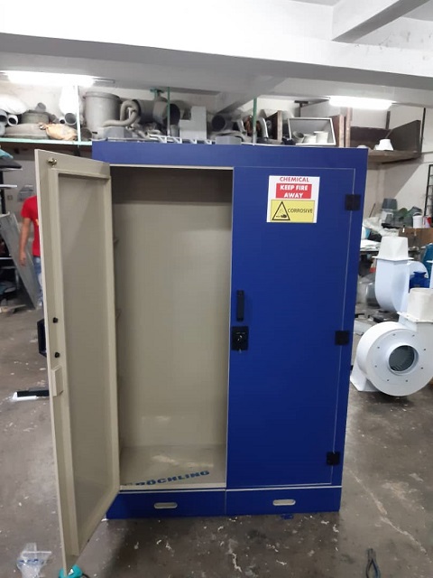 Corrosive Cabinet 1 Dark Blue